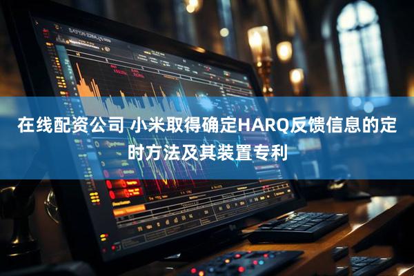 在线配资公司 小米取得确定HARQ反馈信息的定时方法及其装置专利